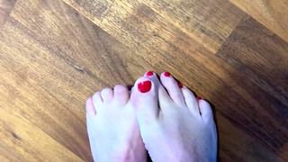 Teasing My Five Tiny Toe Stumps