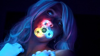 Secretcrush4k – Glowing Neon Babe Teases Your Dick With Her Flawless Figure Pmv