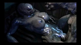 Halo Elites Want Sex too! (furry Sex, Alien Sex, Sangheili)