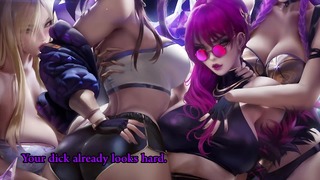Kda Pop Stars Play With You CBT, Edging, Dice Playing – Hentai JOI
