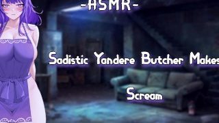 Asmr F4M Sadistic Butcher Makes You Scream Roleplay