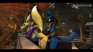 Lucario Fucks Renamon