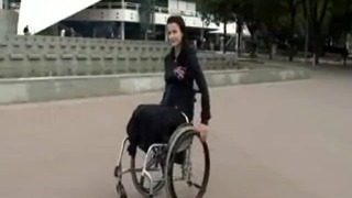 Natasha Legless pretender wheelchair
