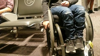 Paraplegic airport encounter 2
