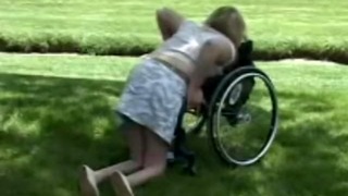 Paraplegic In Backyard