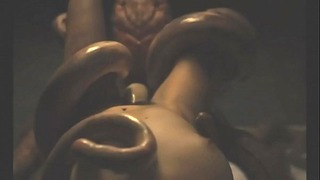 ルース・ラモス完全な正面ヌード+ 2016年の映画「触手」からのセックス