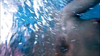 Riley Reid Goes Swimming Naked