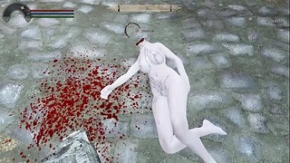 Skyrim Ryona-onean Behead After Being Fucked