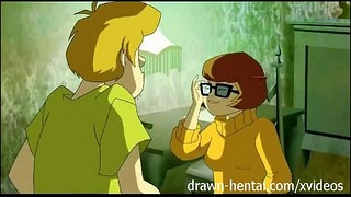 Scooby Doo Hentai - Velma Eşek seviyor