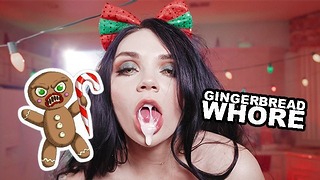 Catjira Gets Possessed By Evil Gingerbread Men Plus Fucks A Candy Cane (model Contest)