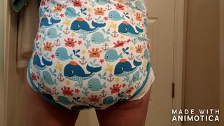 Onesie Diaper Messing Diaper Messy Kink Mess Kinky Fetish Queer Abdl Diapers Diaper Guy Messing Tiny