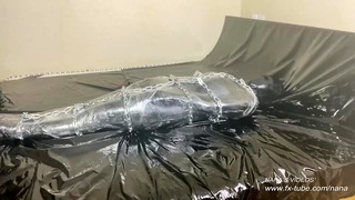 Bodysuit 5 Layers And Mummification Wrap Orgasm