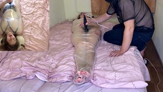 Mummification And Vibrator. Mega Hairy Pussy Shake! Sweat! Trailer