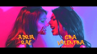 Adria Rae & Gina Valentina Sexy Lesbian Vampire Nurses