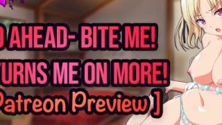 Patreon Preview Asmr – Hot Girl vil have dig til at kneppe hende, liderlige vampyr! Hentai Anime Audio Rollespil