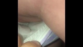 Quick Spin View Of Wifeys Super Full Diaper