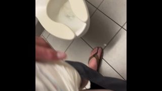 Soggy Public Bathroom Diaper Rubbing