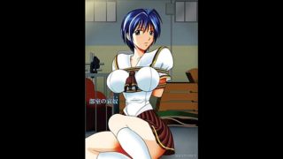Anime Dívka obrovská prsa svázaný komiks