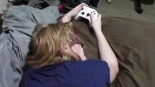 18 Yo Gamer Ginger Bitch Fucked While Playing Plants Vs Zombies Part 1 ;