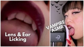 Asmr – Hot Asian Vampire Licks And Licks You Wet