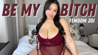 Be My Bitch: Femdom JOI — Slave Training — Cum Countdown — POV