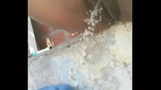 Colombian Outdoor Pissing