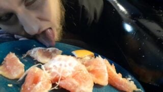 Creepy Halloween Video. Sweet Nasty. Food Fetish, Foot Fetish.