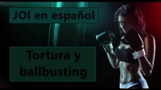 Destruyendo Tus Partes. Audio JOI Con Ballbusting Y Tortura.