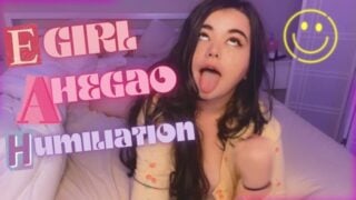 E-Girl Ahegao Humiliation – Loser Goon Triggers – Extended Femdom Trailer