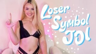 Loser Symbol Worship Jerk Off Instructions – Beta Humiliation JOI