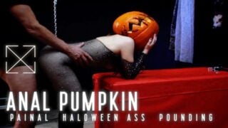 My Poor Anal Pumpkin – Haloween Sucks The Right Way – Painfull Pussy To Ass Fuck – Close Up