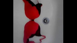 Piss On Red Bra