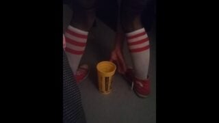 Punk Wife’s First Piss Video… 8 D