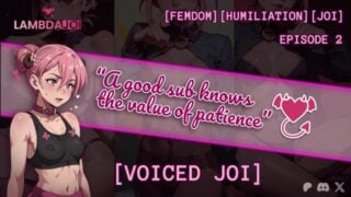 Voiced Hentai JOI Lucy’s Obedient Pet – Ep2 Femdom Humiliation Countdown