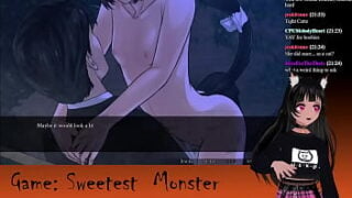 Vtuber Lewdneko Plays Sweetest Monster Part 4