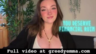 You Deserve Financial Ruin – Goddess Worship Loser Verbal Humiliation Degradation