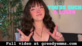 You’re Such A Loser – Goddess Worship Loser Verbal Humiliation Degradation